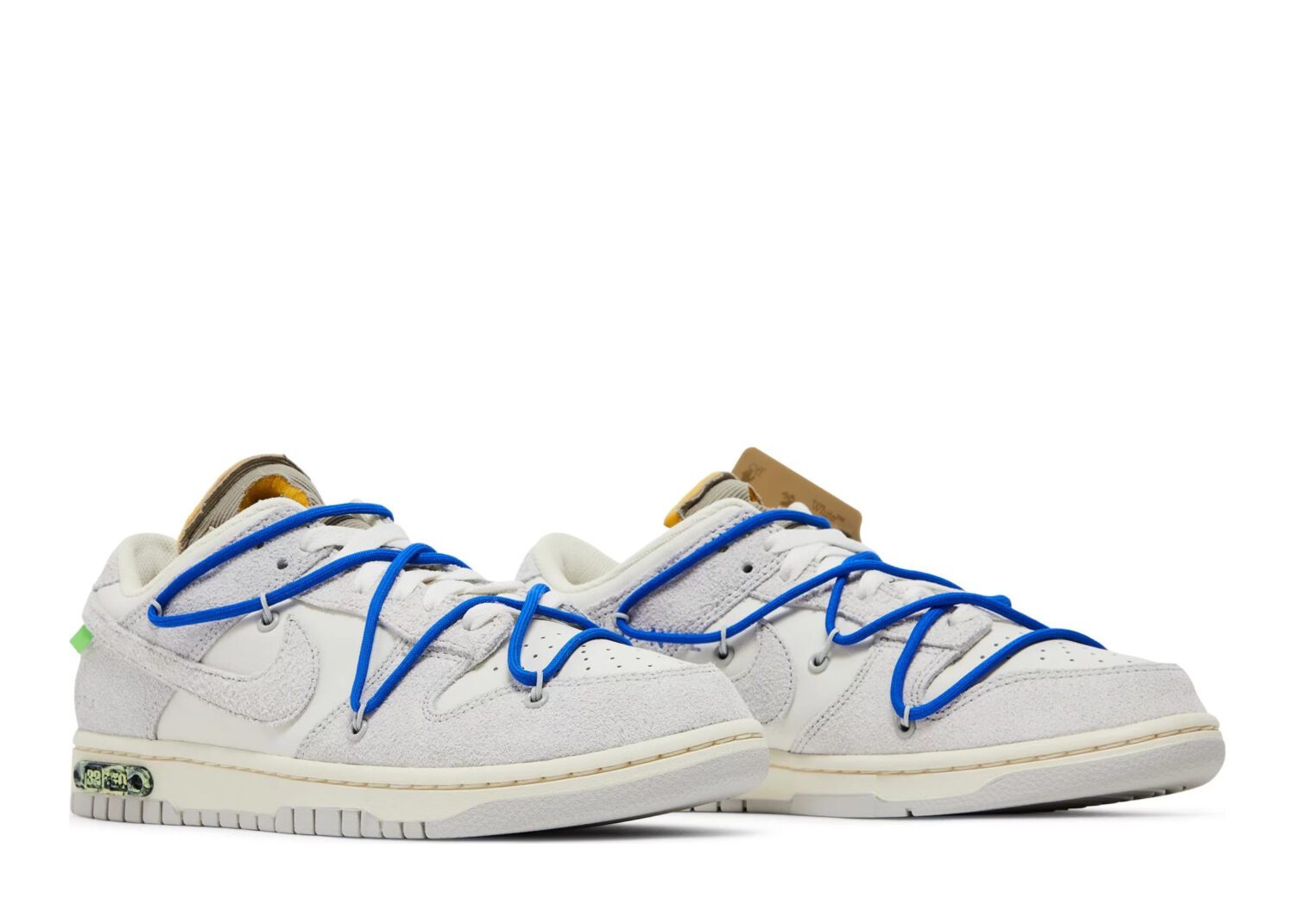 nike dunk low off white lot 325