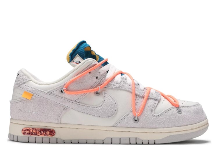 nike dunk low off white lot19