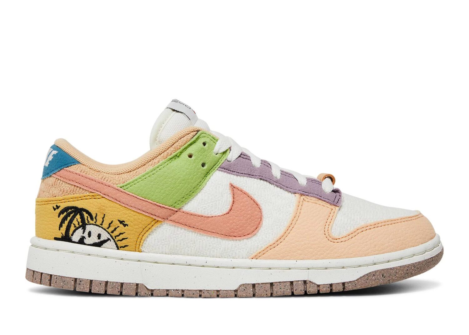 nike dunk low retro sun club multi (w)