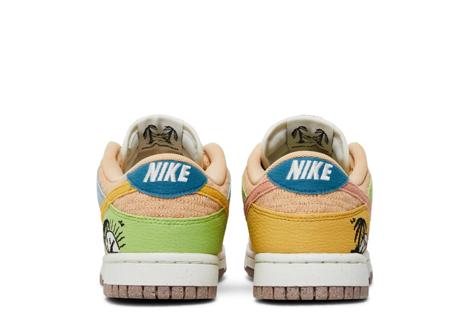 nike dunk low retro sun club multi (w)3