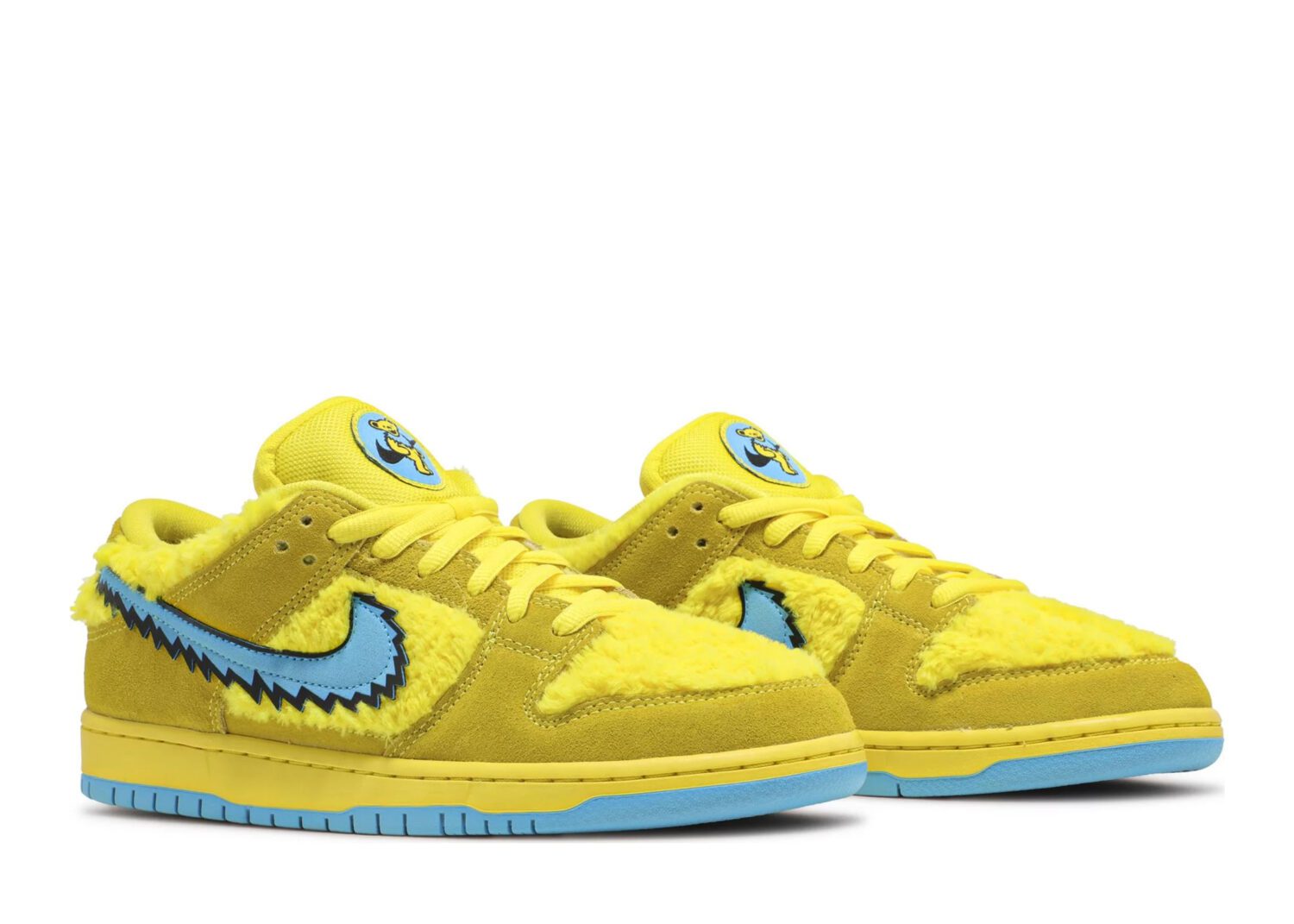 nike sb dunk low grateful dead bears opti yellow5