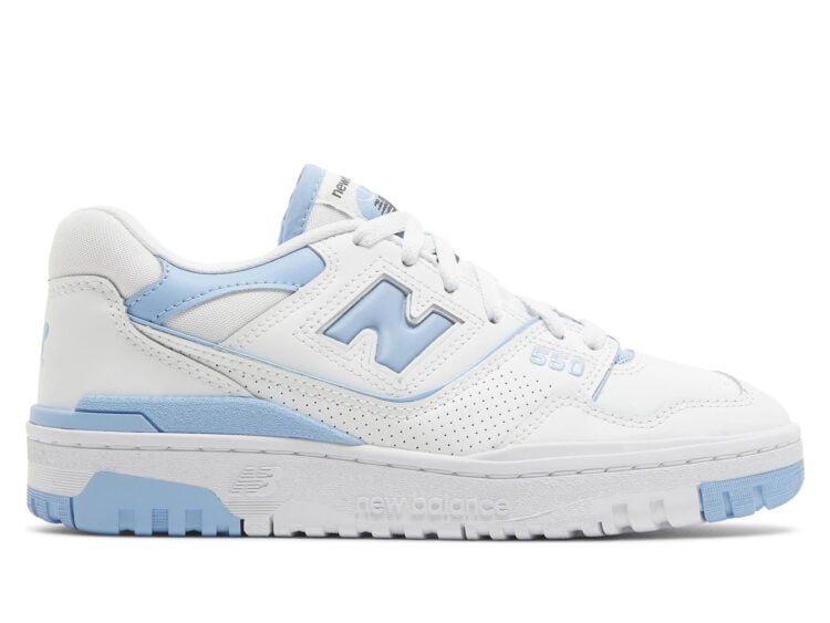 new balance 550 unc white dusk blue (w)