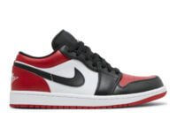 nike air jordan 1 low bred toe