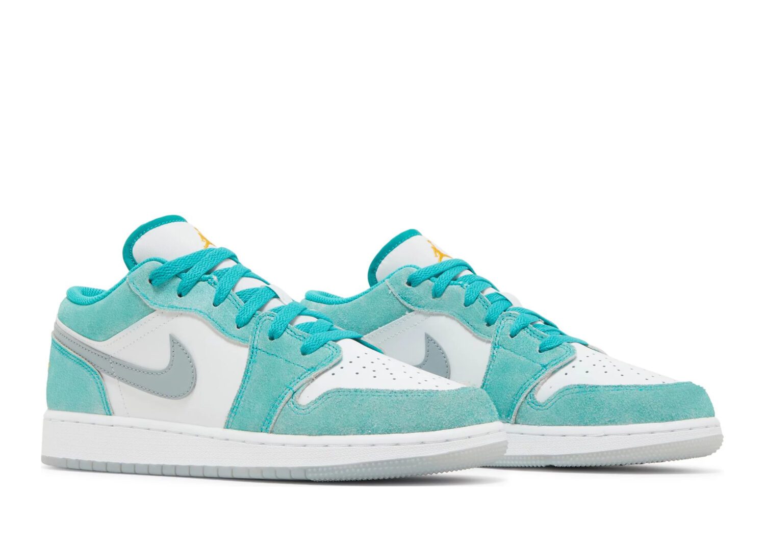 nike air jordan 1 low new emerald (gs)5