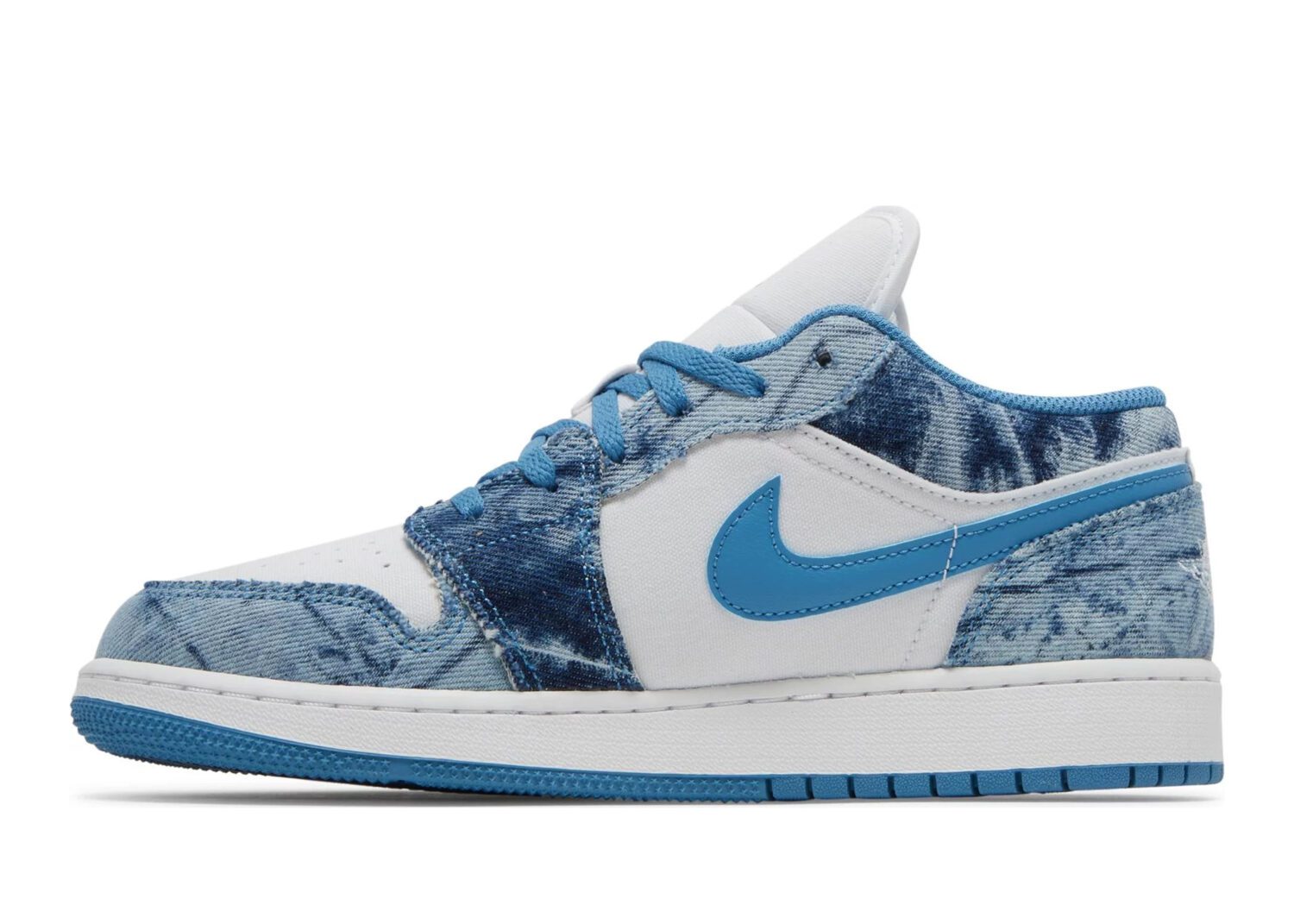 nike air jordan 1 low washed denim (gs)2