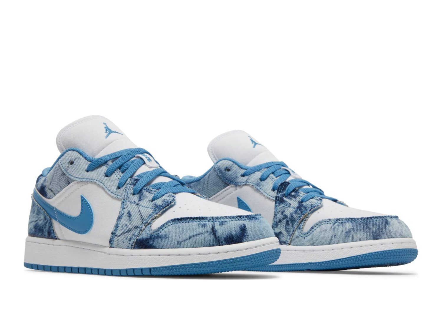 nike air jordan 1 low washed denim (gs)5