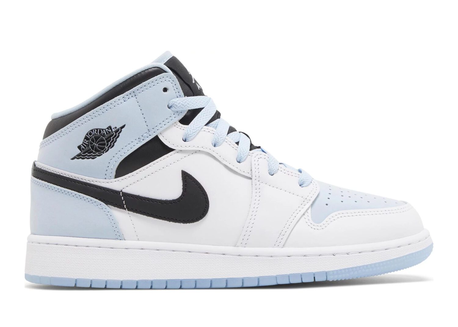 nike air jordan 1 mid se ice blue (2023) (gs)