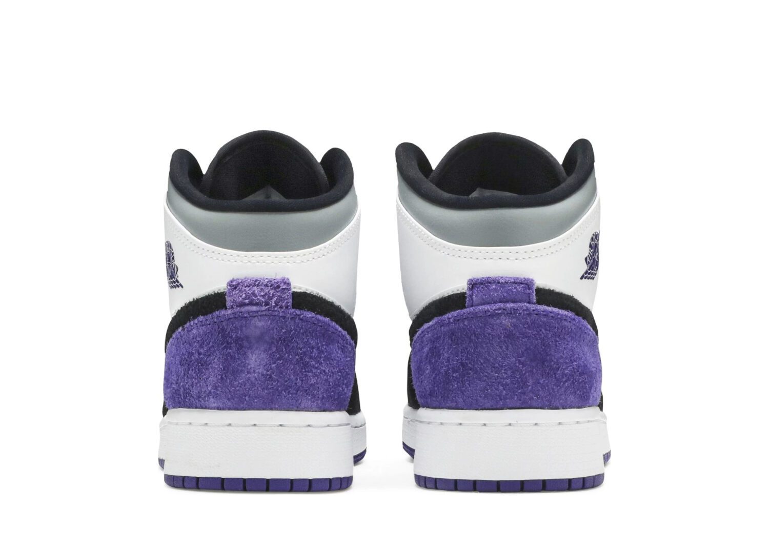 nike air jordan 1 mid se purple (gs)3