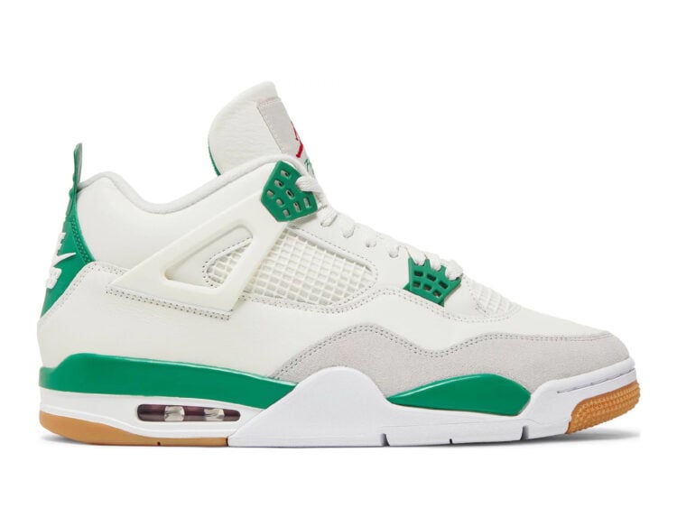 nike air jordan 4 retro sb pine green