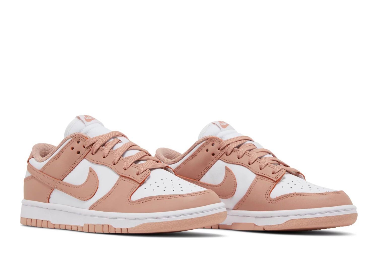 nike dunk low rose whisper (w)5