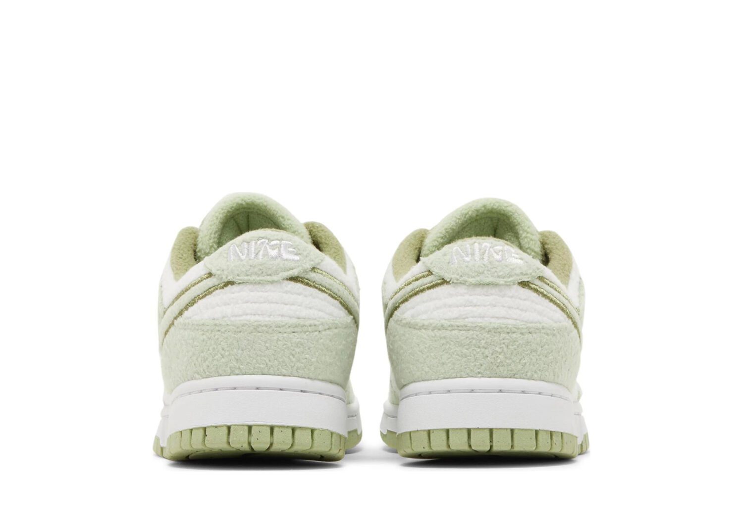 nike dunk low se fleece pack honeydew (w)3