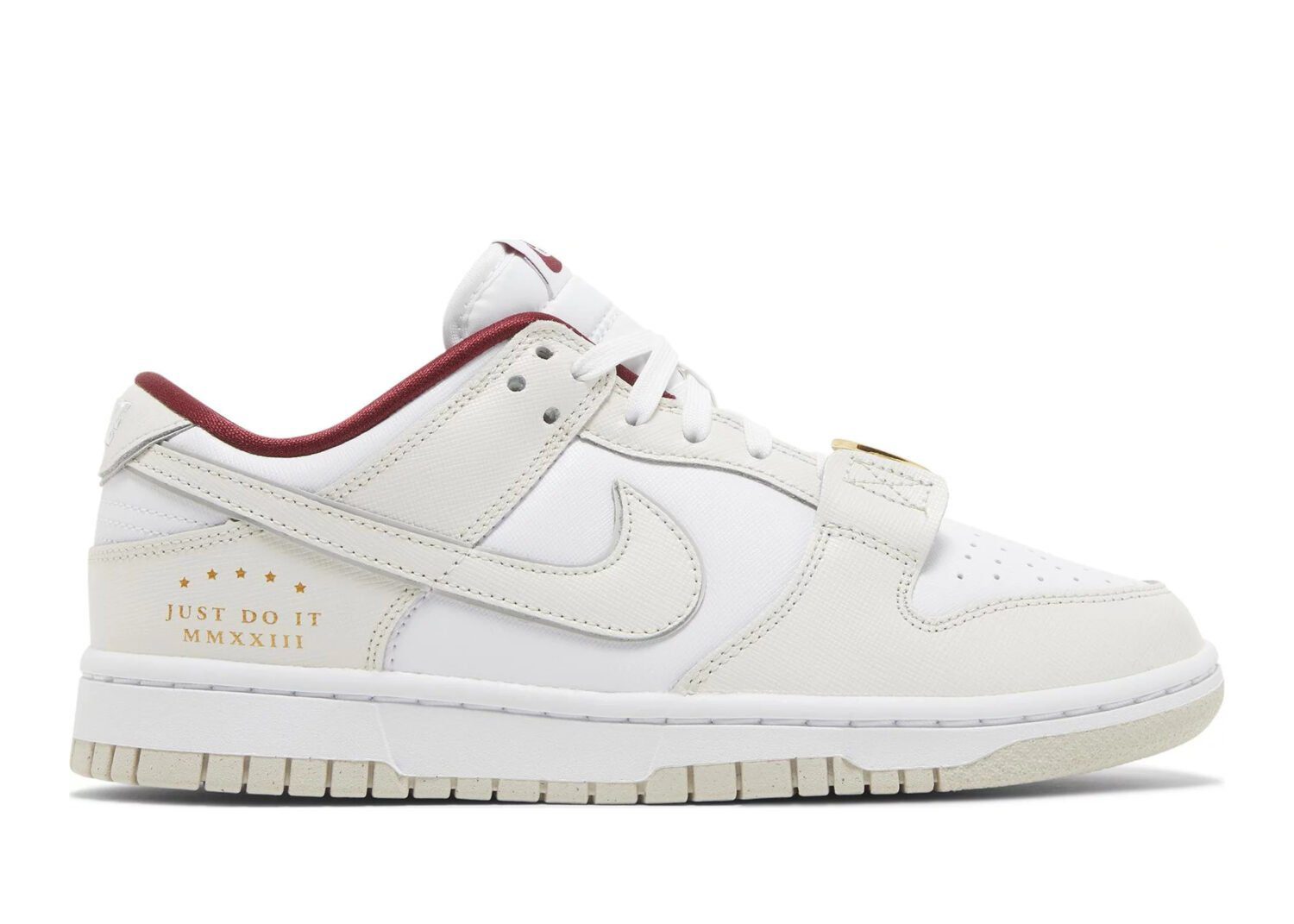 nike dunk low se just do it white phantom (w)