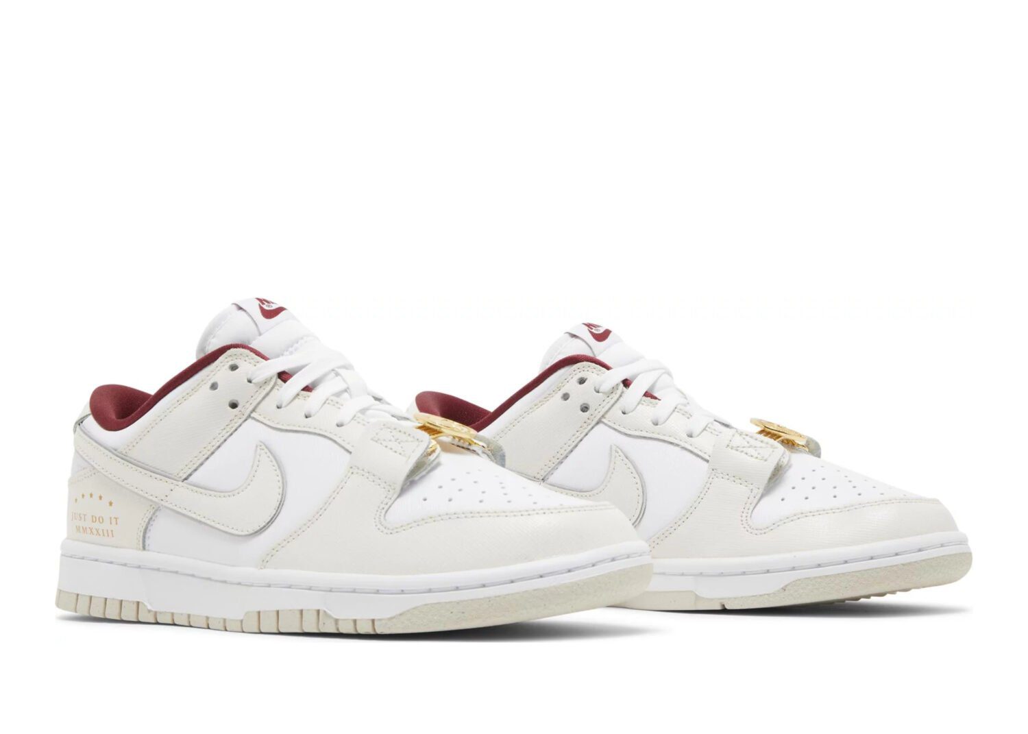 nike dunk low se just do it white phantom (w)5