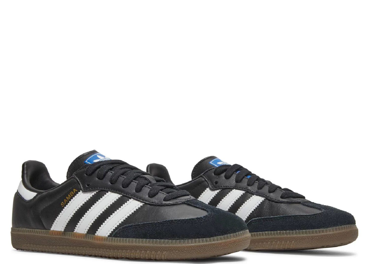 adidas samba og black white gum