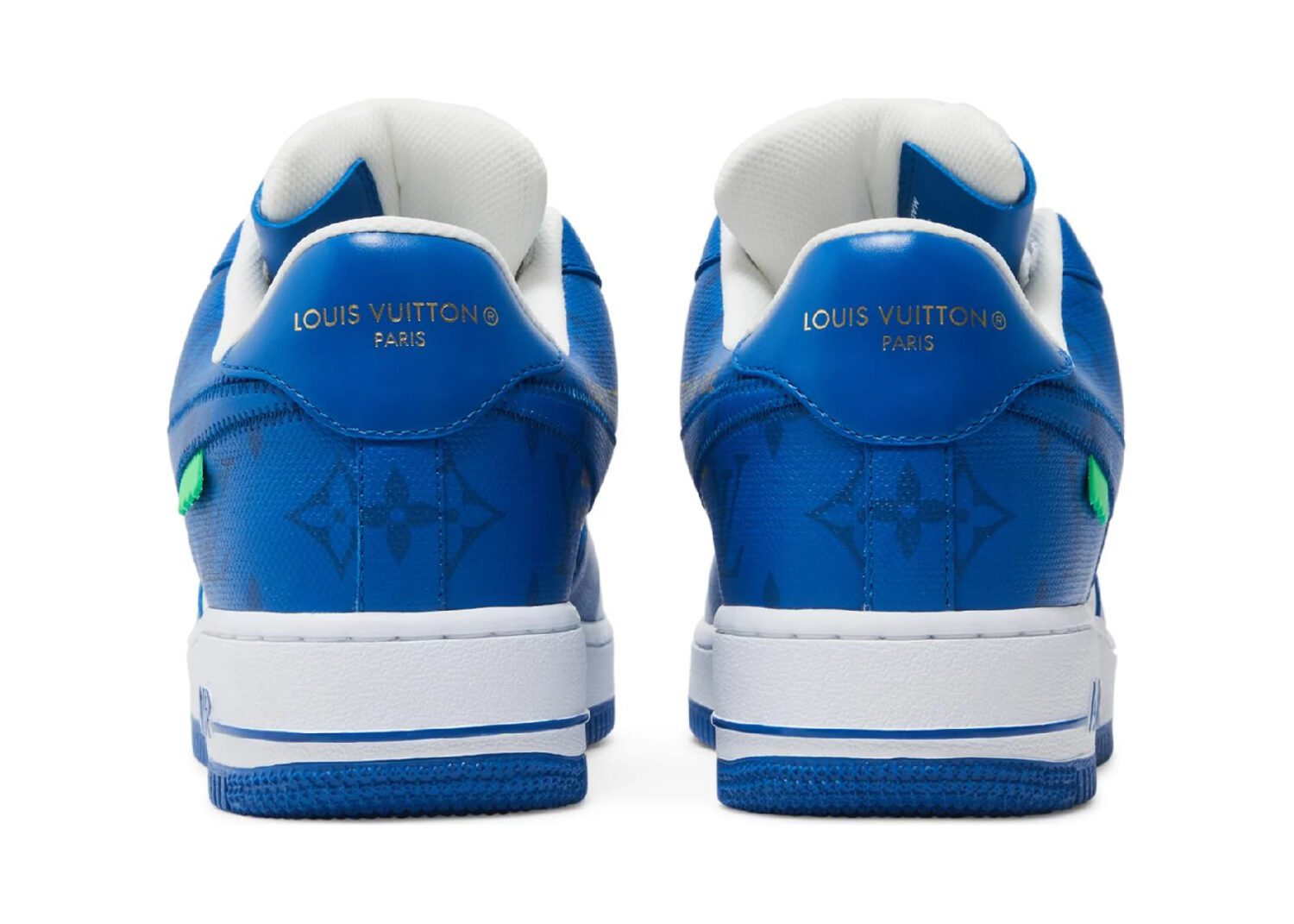 louis vuitton nike air force 1 low white royal3
