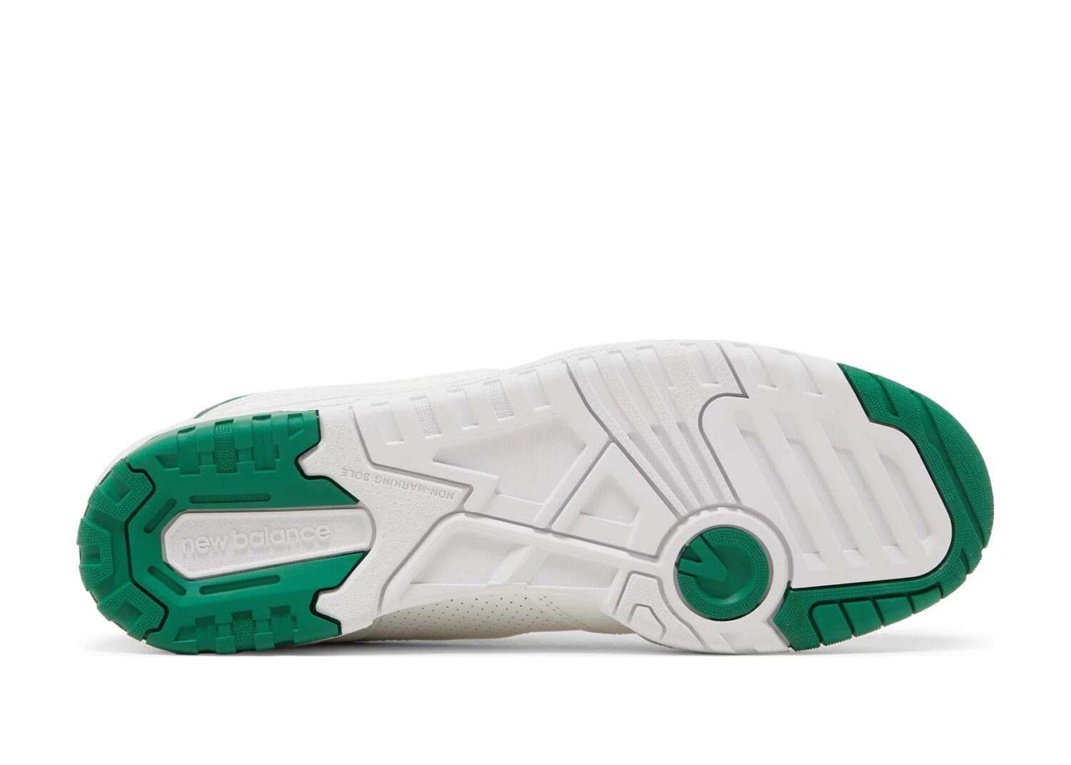 new balance 550 white green cream