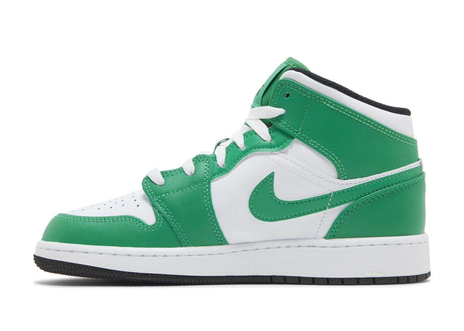 nike air jordan 1 mid lucky green (gs)2