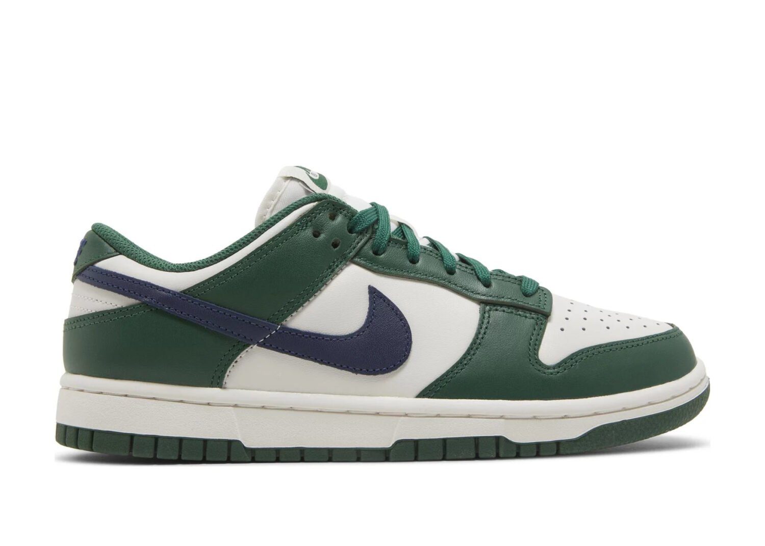 nike dunk low retro gorge green midnight navy (w)