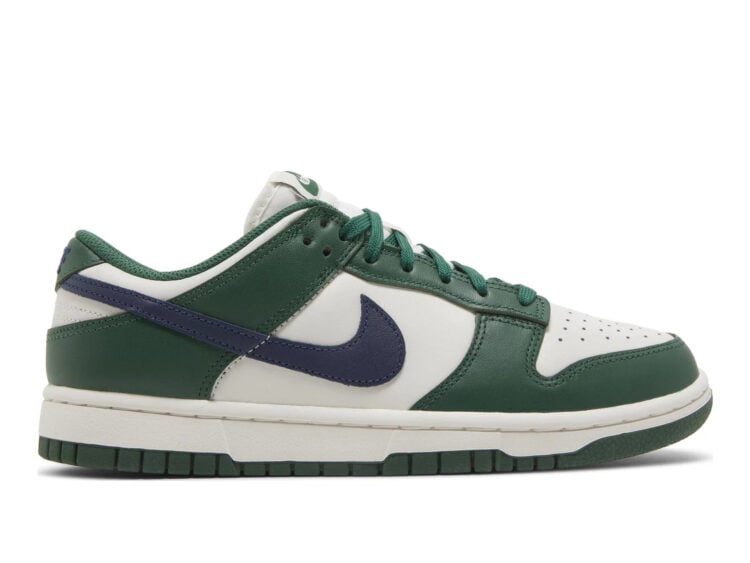 nike dunk low retro gorge green midnight navy (w)