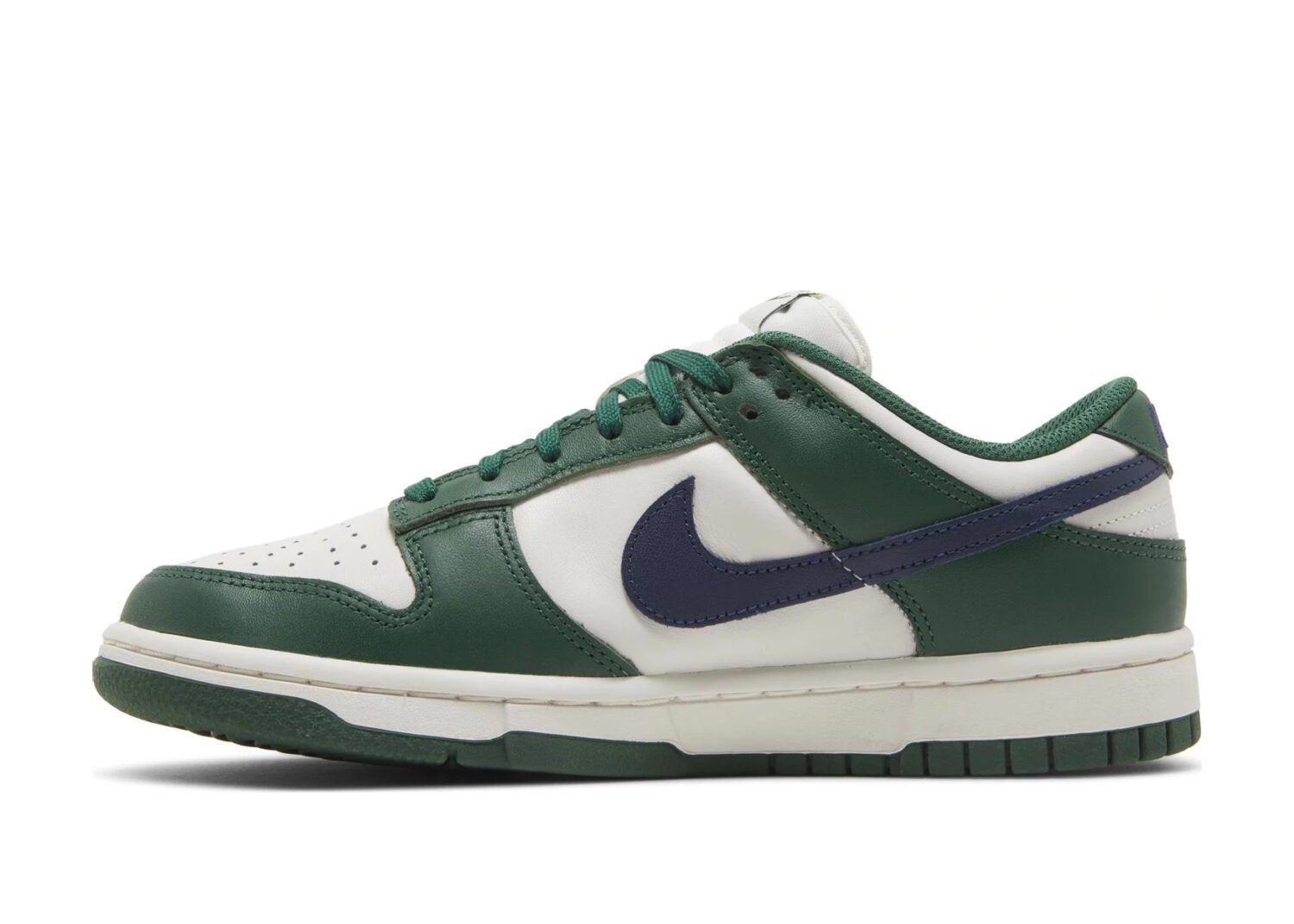 nike dunk low retro gorge green midnight navy (w)