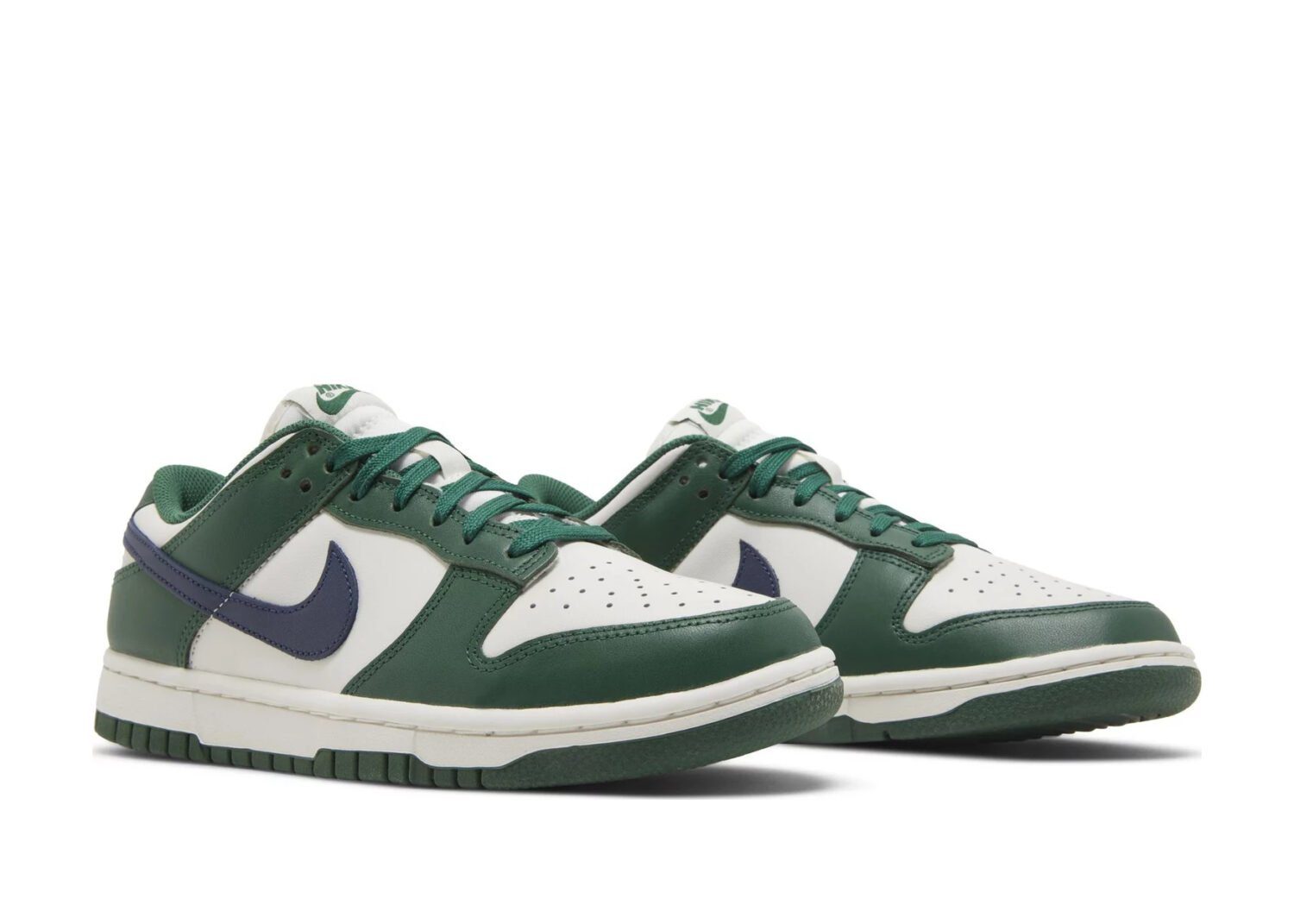 nike dunk low retro gorge green midnight navy (w)