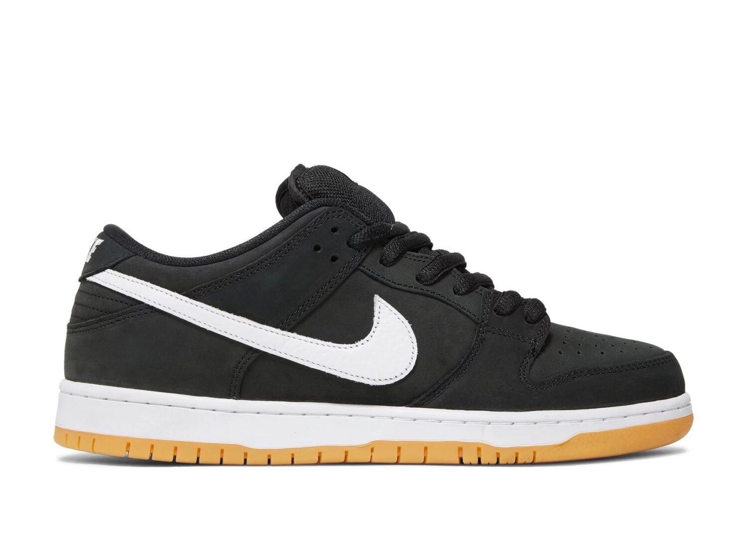 nike sb dunk low pro black gum