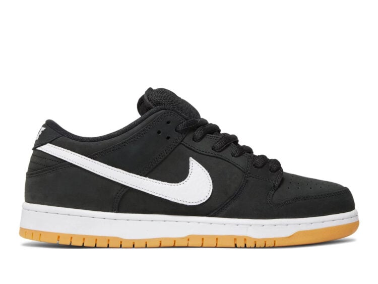 nike sb dunk low pro black gum