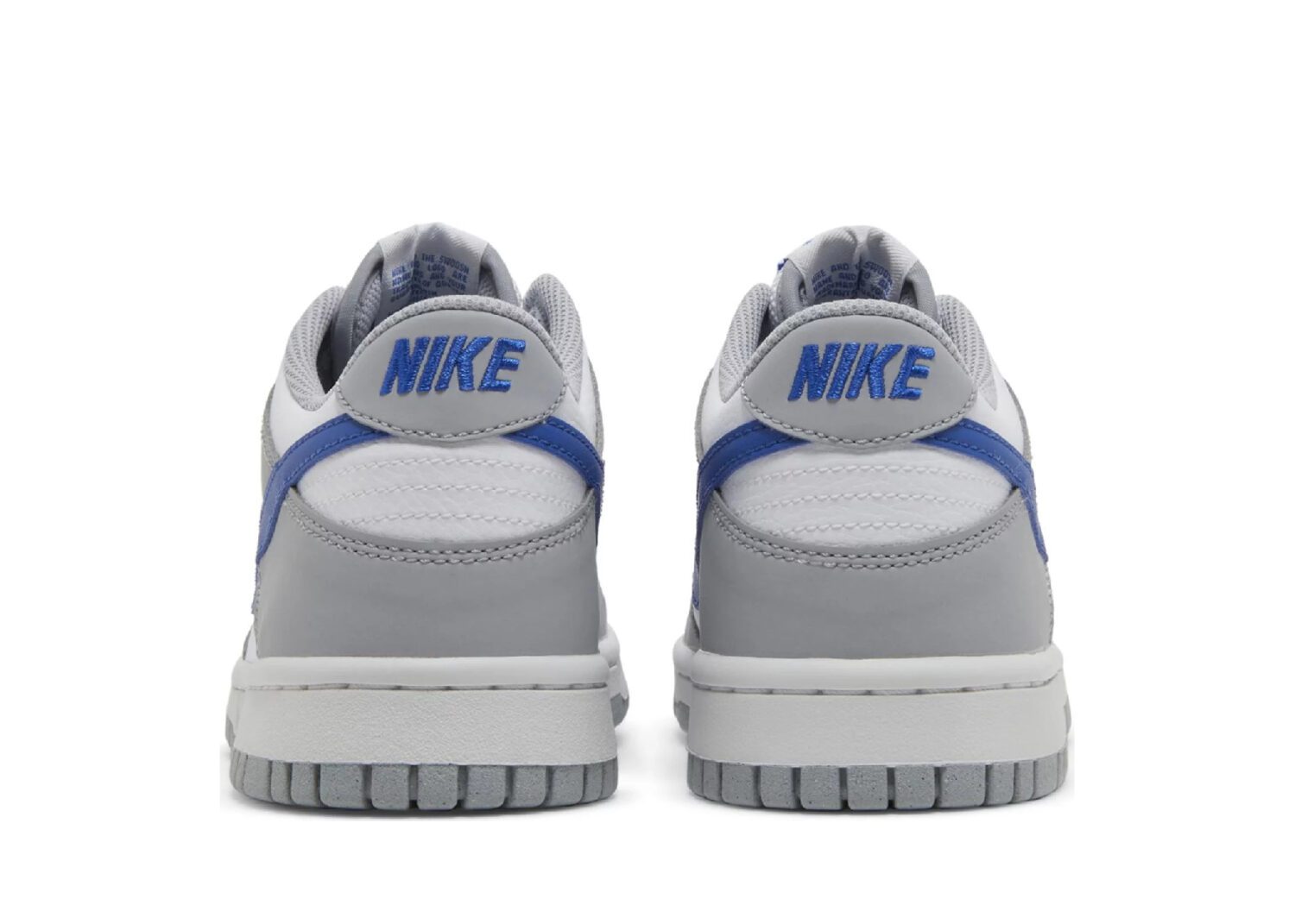 nike dunk low mini swoosh wolf grey game royal (gs)3