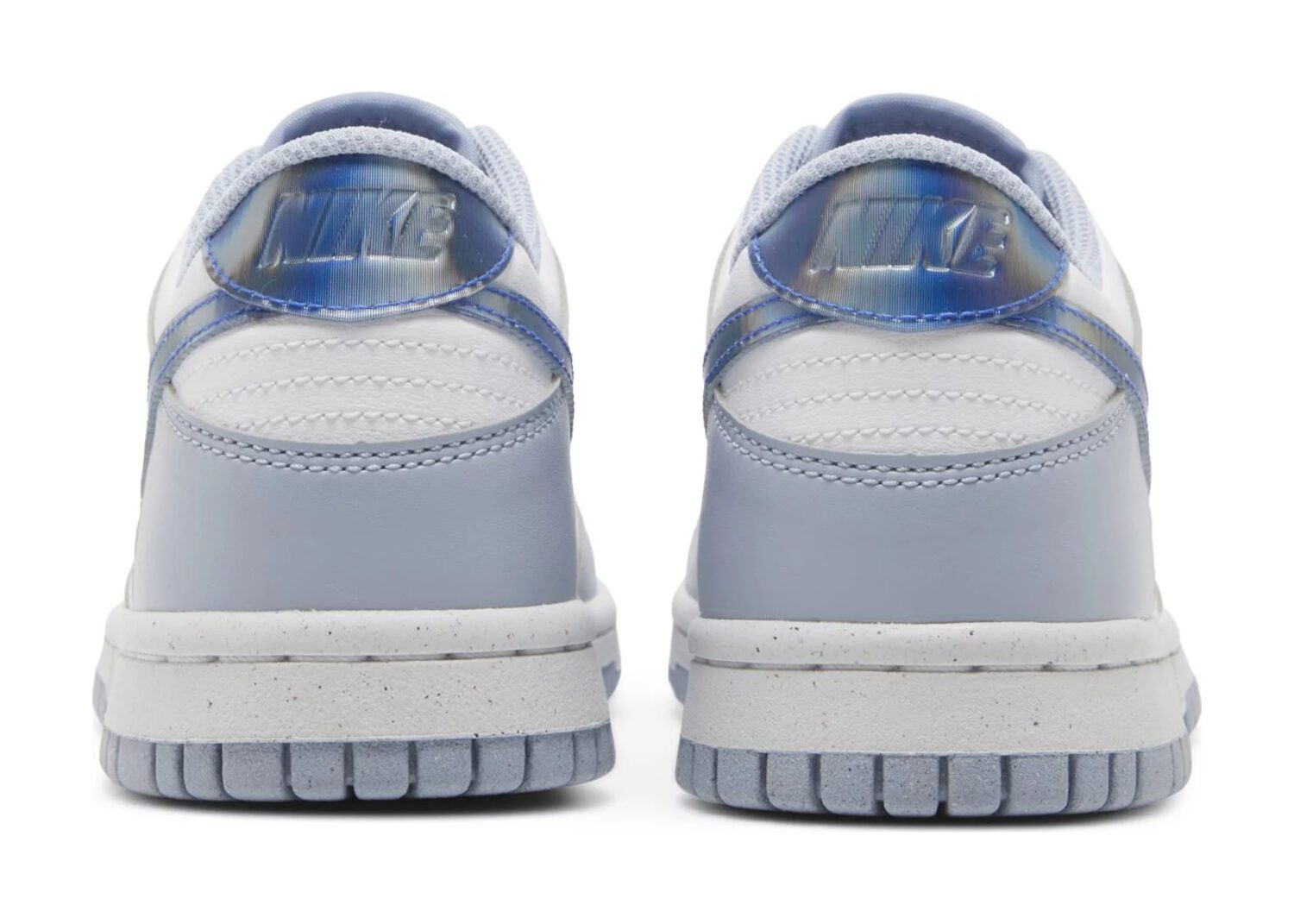 nike dunk low next nature blue whisper iridescent (gs)3
