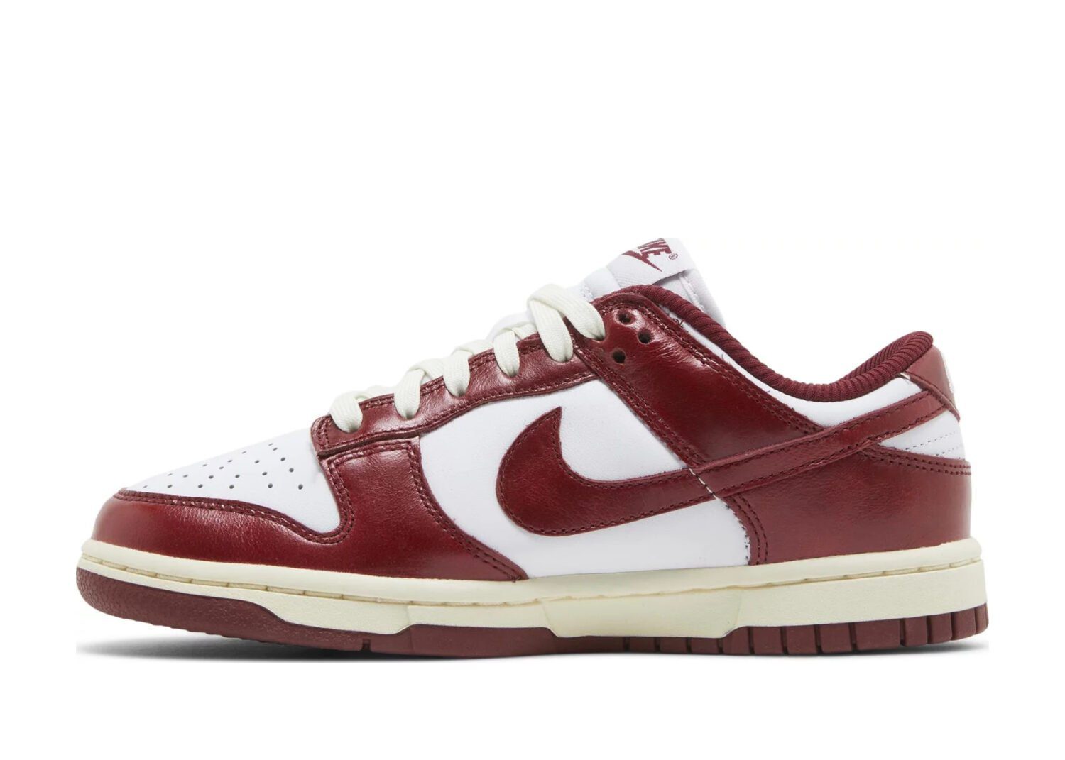 nike dunk low prm vintage team red (w)2