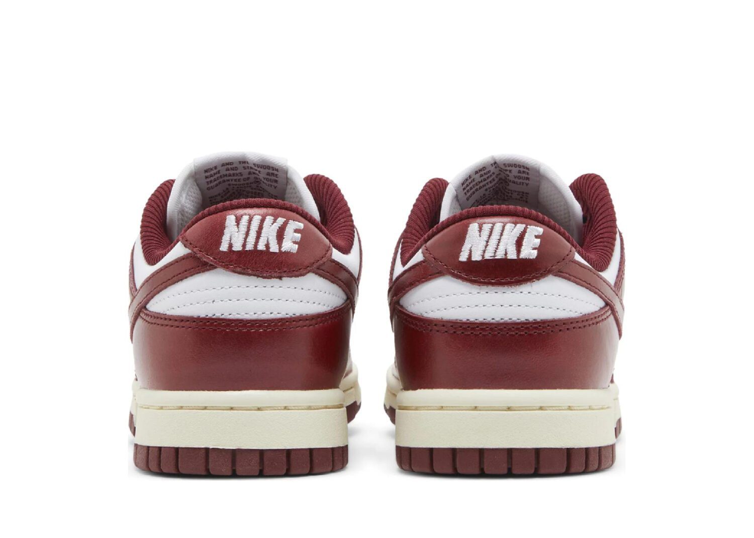 nike dunk low prm vintage team red (w)3