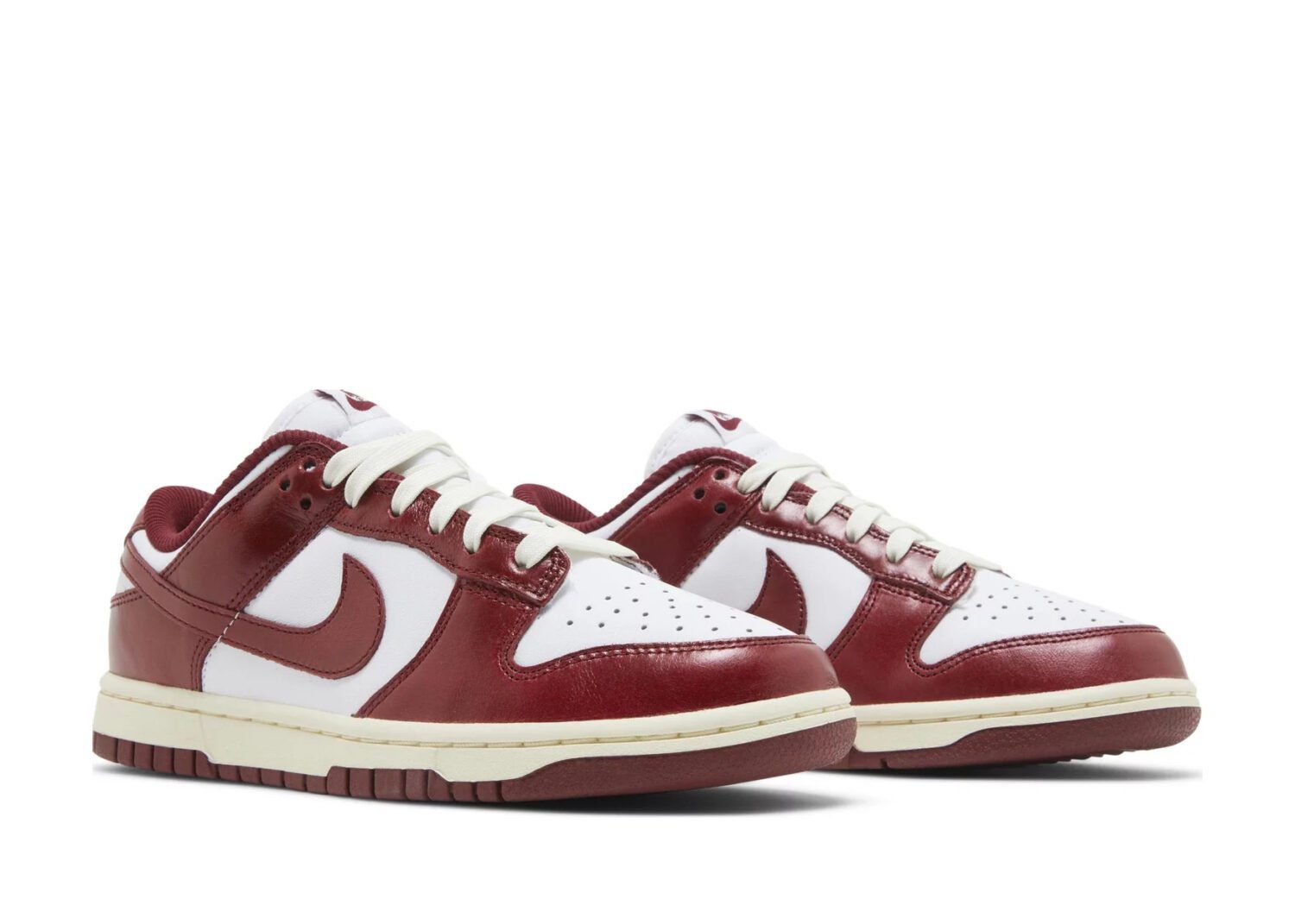 nike dunk low prm vintage team red (w)5