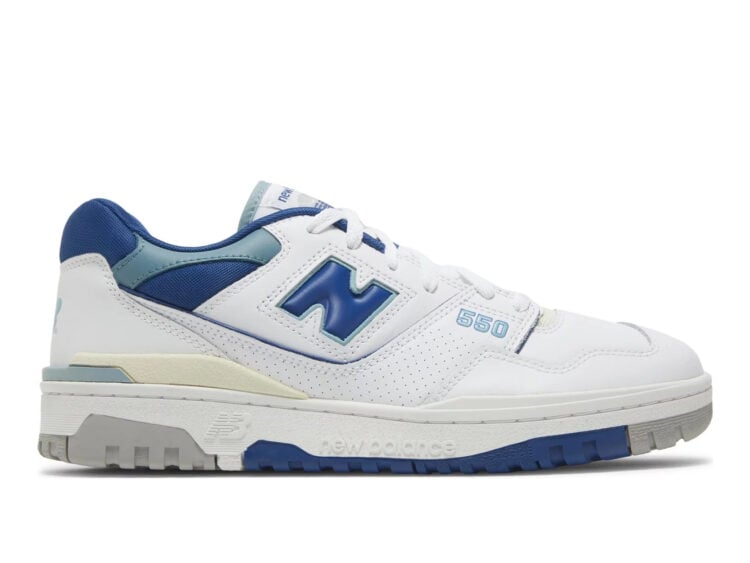 new balance 550 white blue groove
