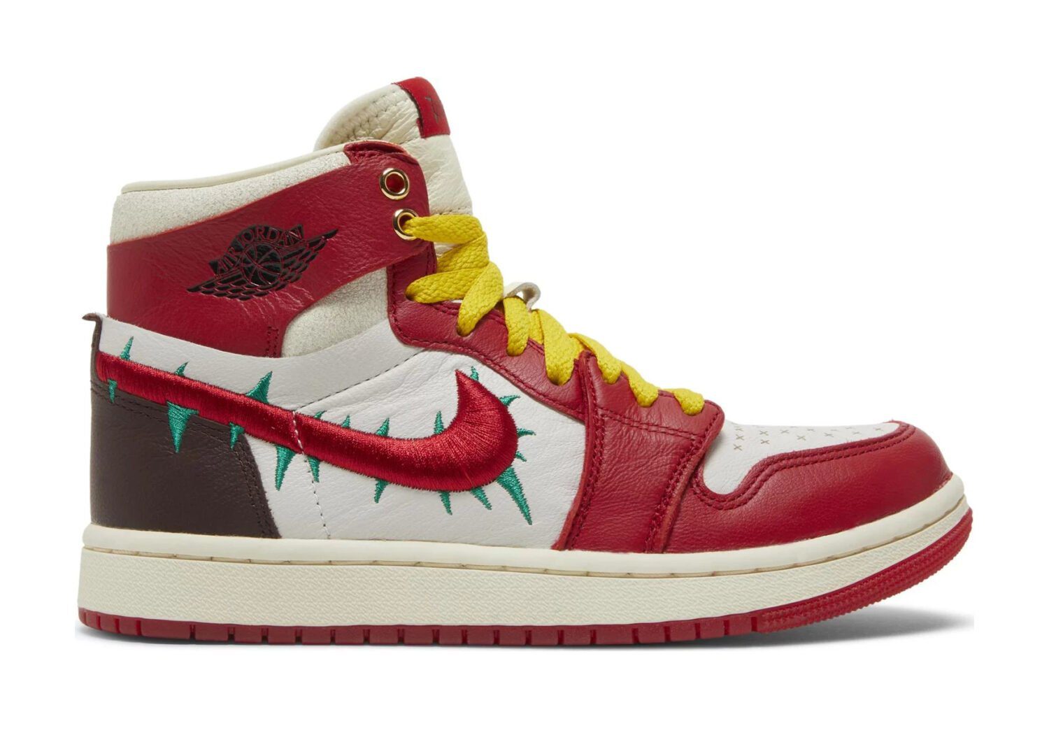 nike air jordan 1 high zoom air cmft 2 teyana taylor a rose from harlem (w)