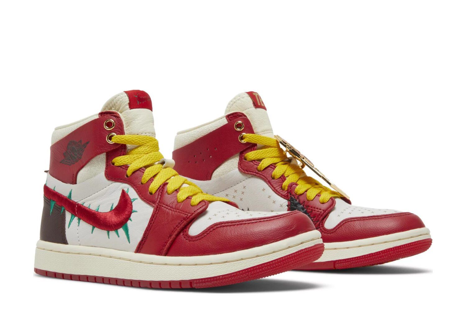 nike air jordan 1 high zoom air cmft 2 teyana taylor a rose from harlem (w)5