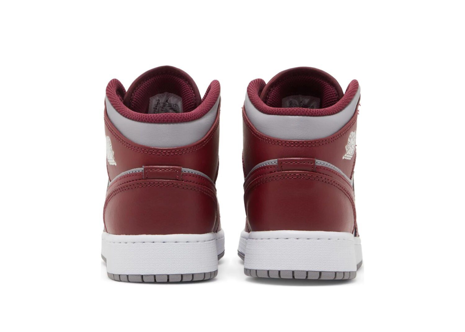 nike air jordan 1 mid cherrywood red (gs)3