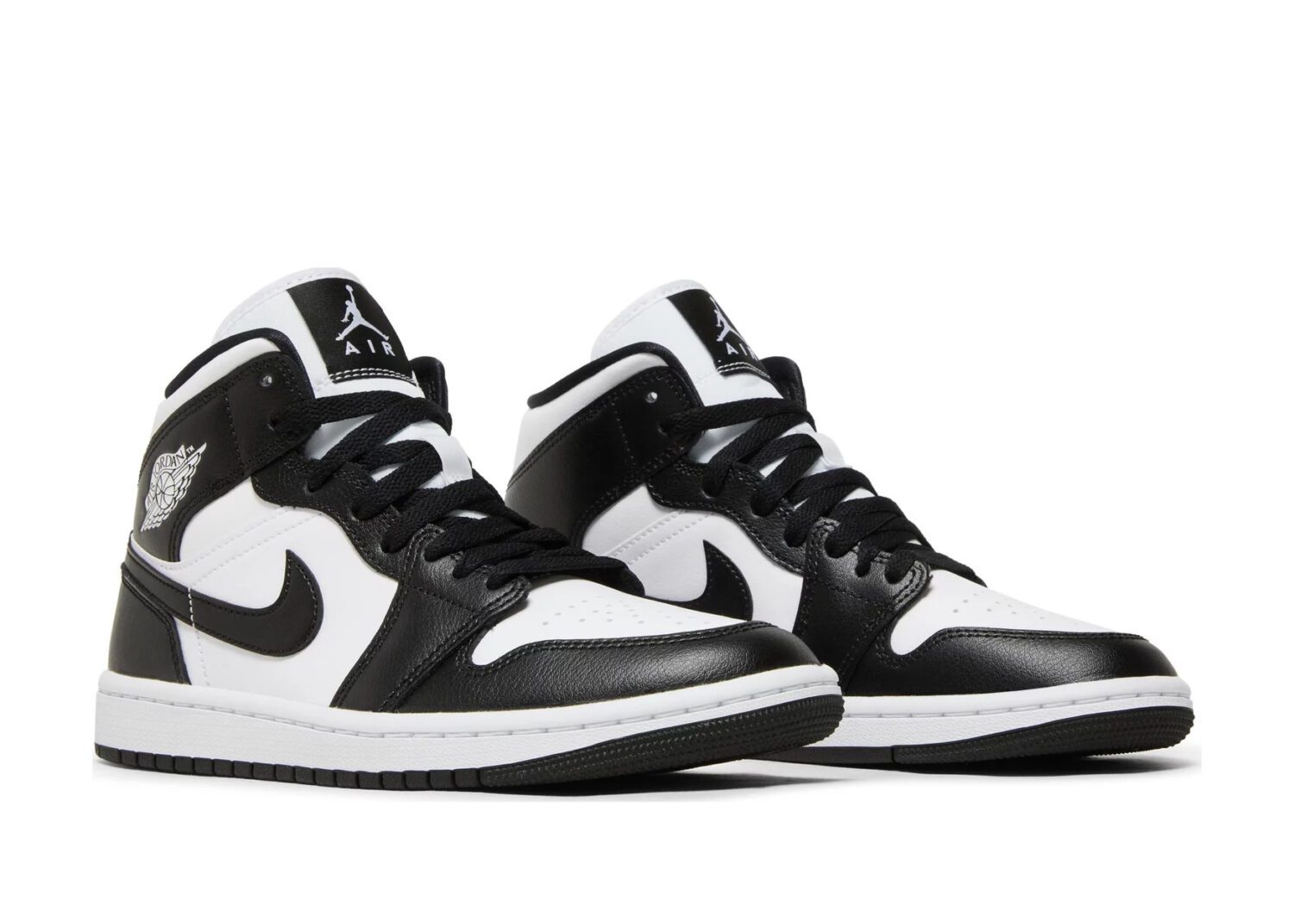 nike air jordan 1 mid panda (w)5