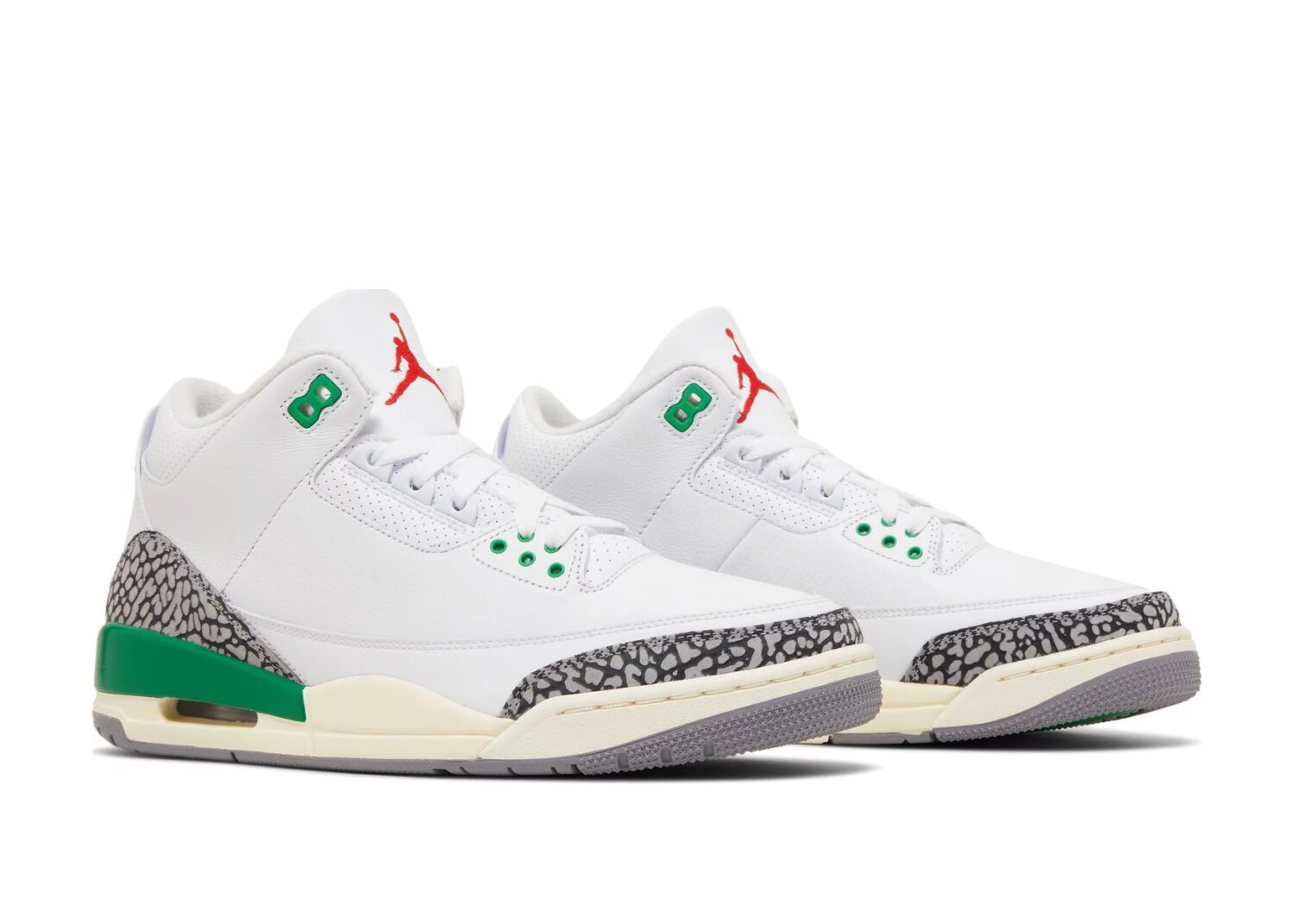 nike air jordan 3 retro lucky green (w)5