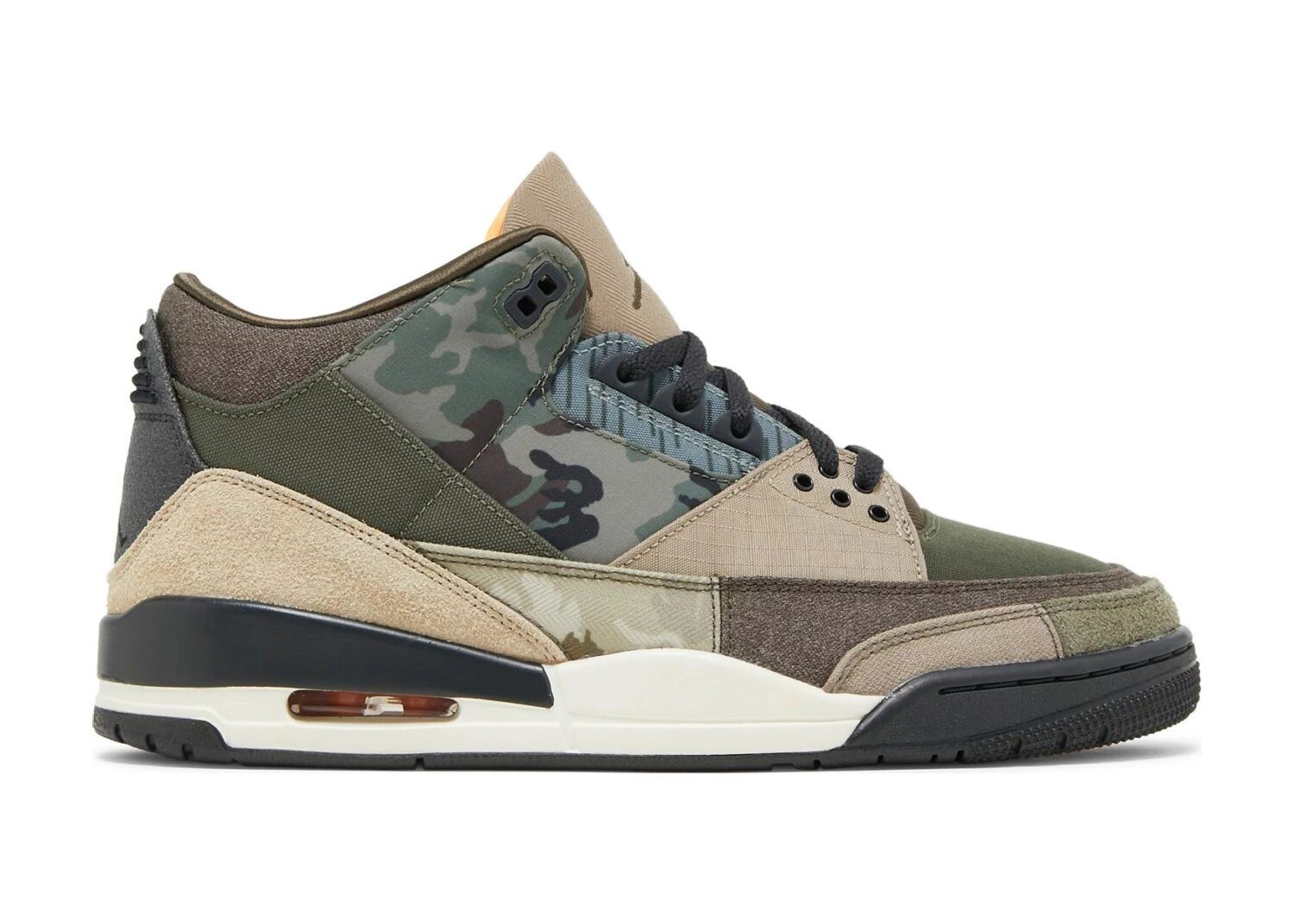 nike air jordan 3 retro patchwork camo