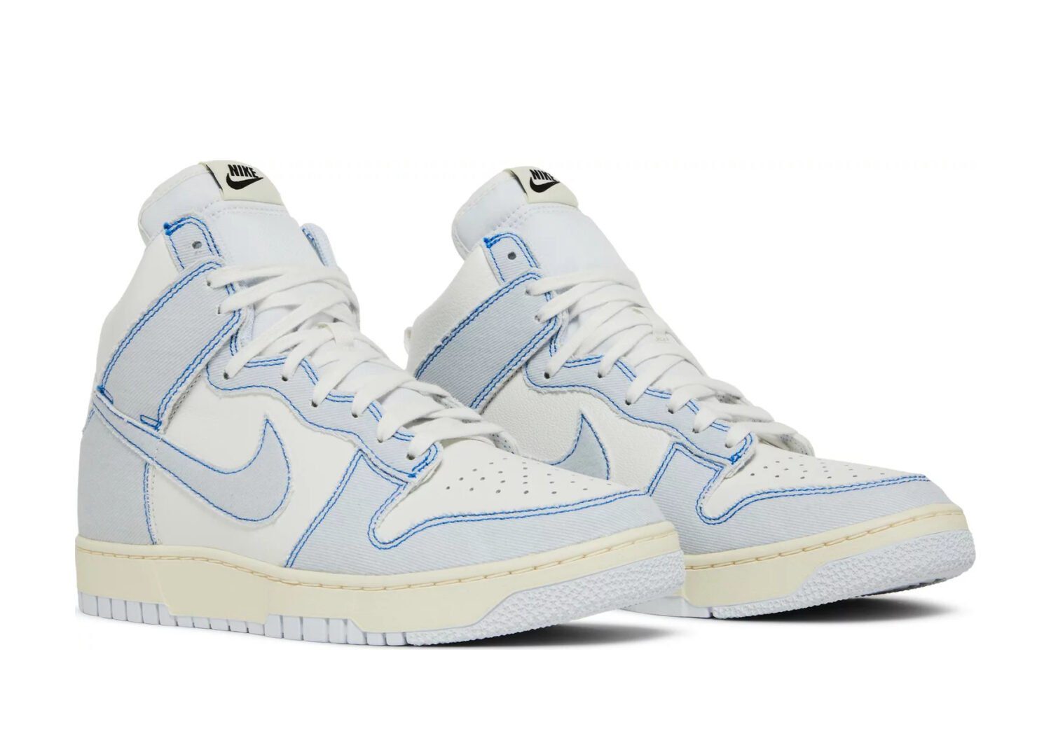 nike dunk high 1985 blue denim5