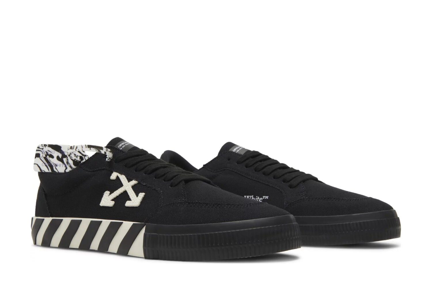 off white vulc low black white arrow5