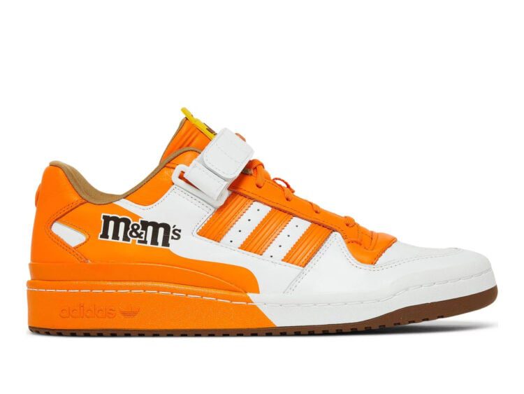 adidas forum low m&m's orange