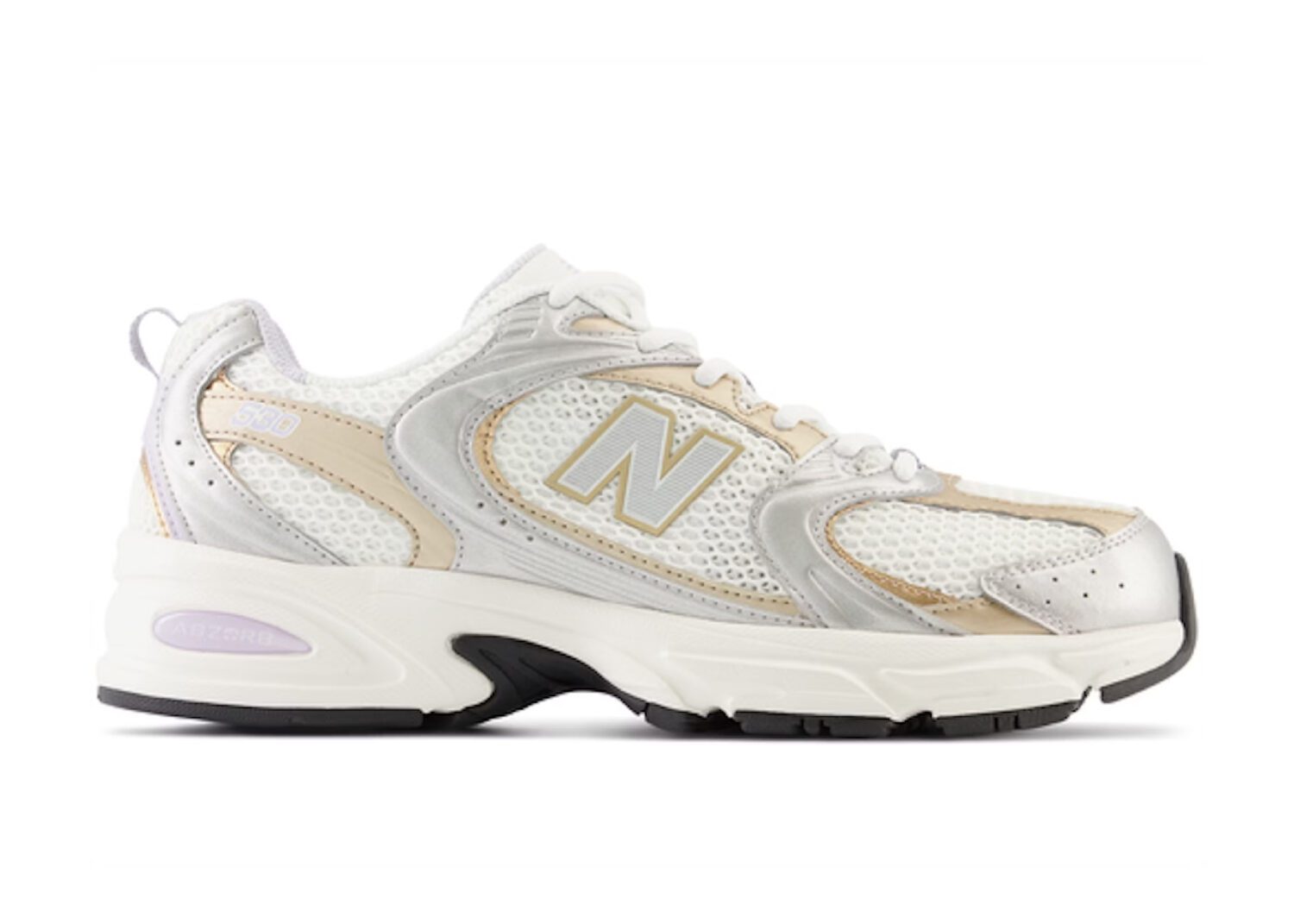 new balance 530 silver pink