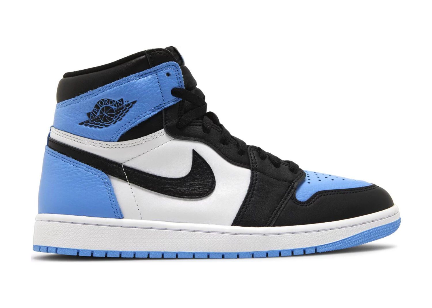nike air jordan 1 retro high og unc toe