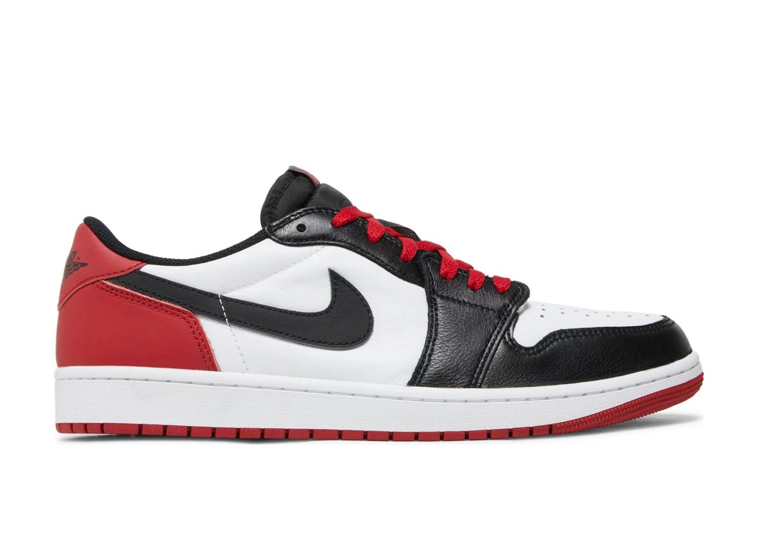 nike air jordan 1 retro low og black toe (2023)