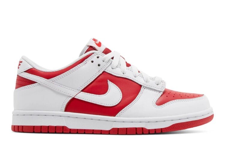 nike dunk low championship red (2021) (gs)