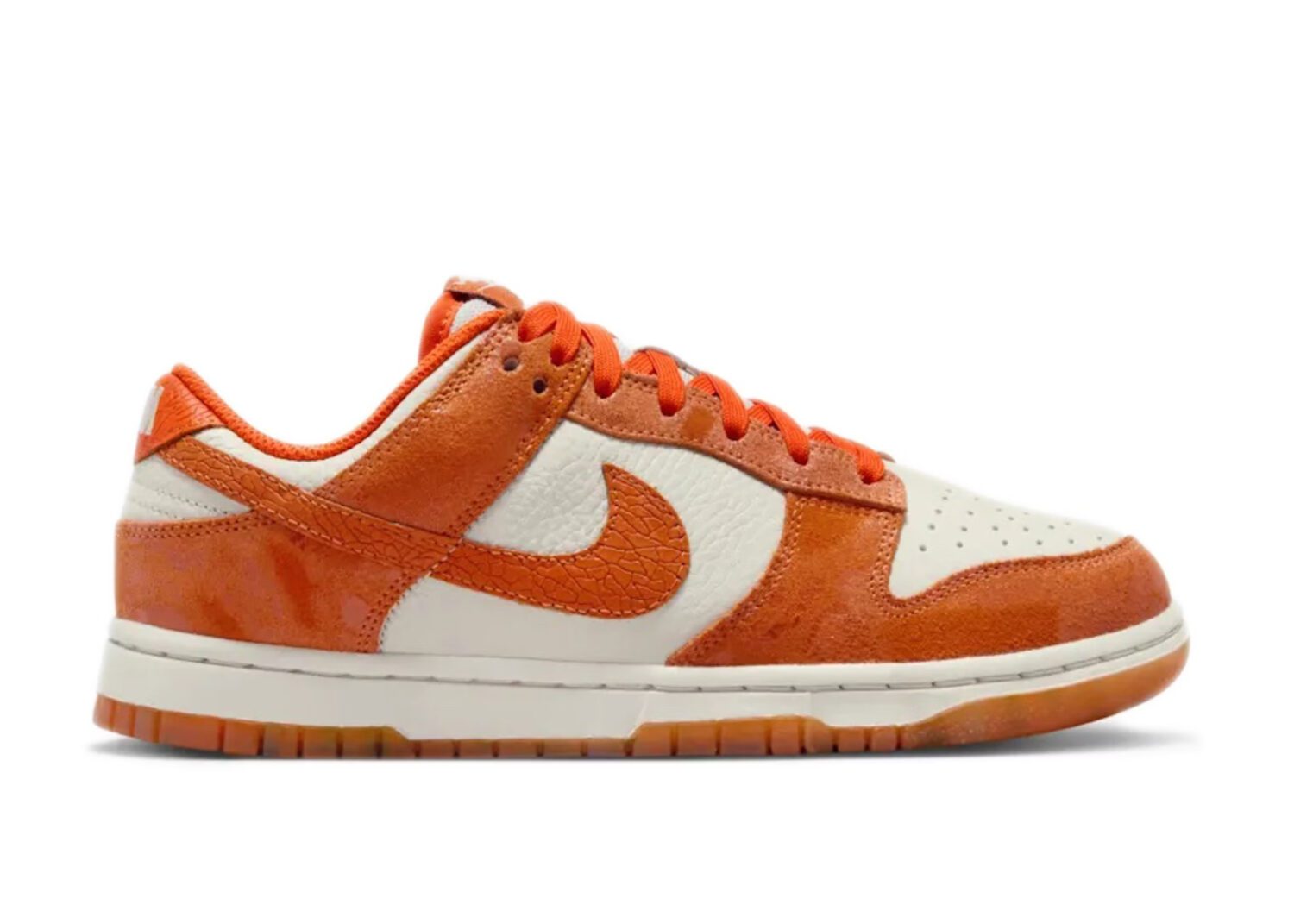 nike dunk low cracked orange (w)