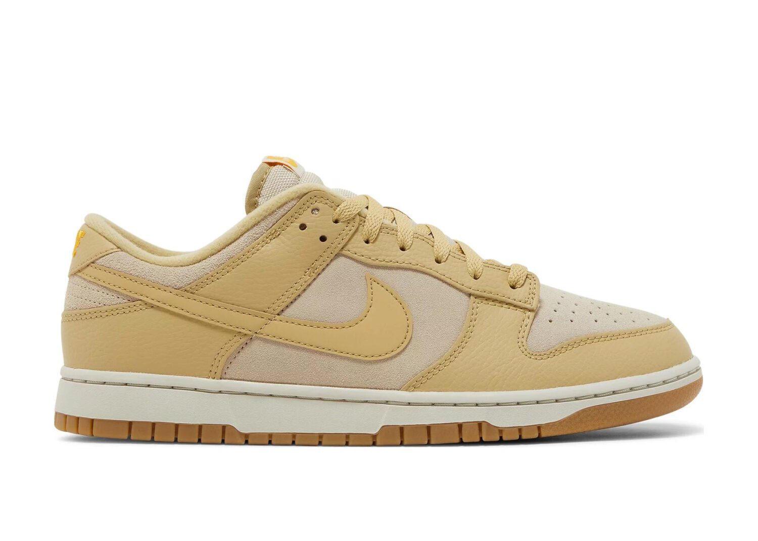 nike dunk low khaki suede gum