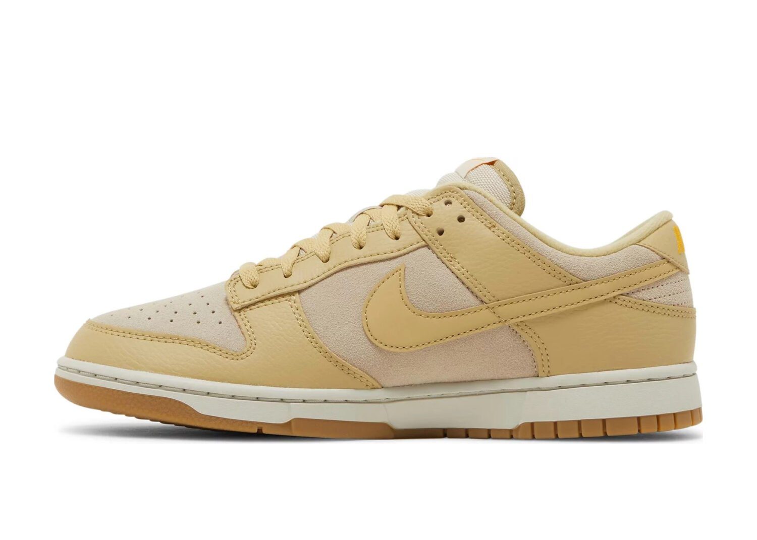 nike dunk low khaki suede gum2