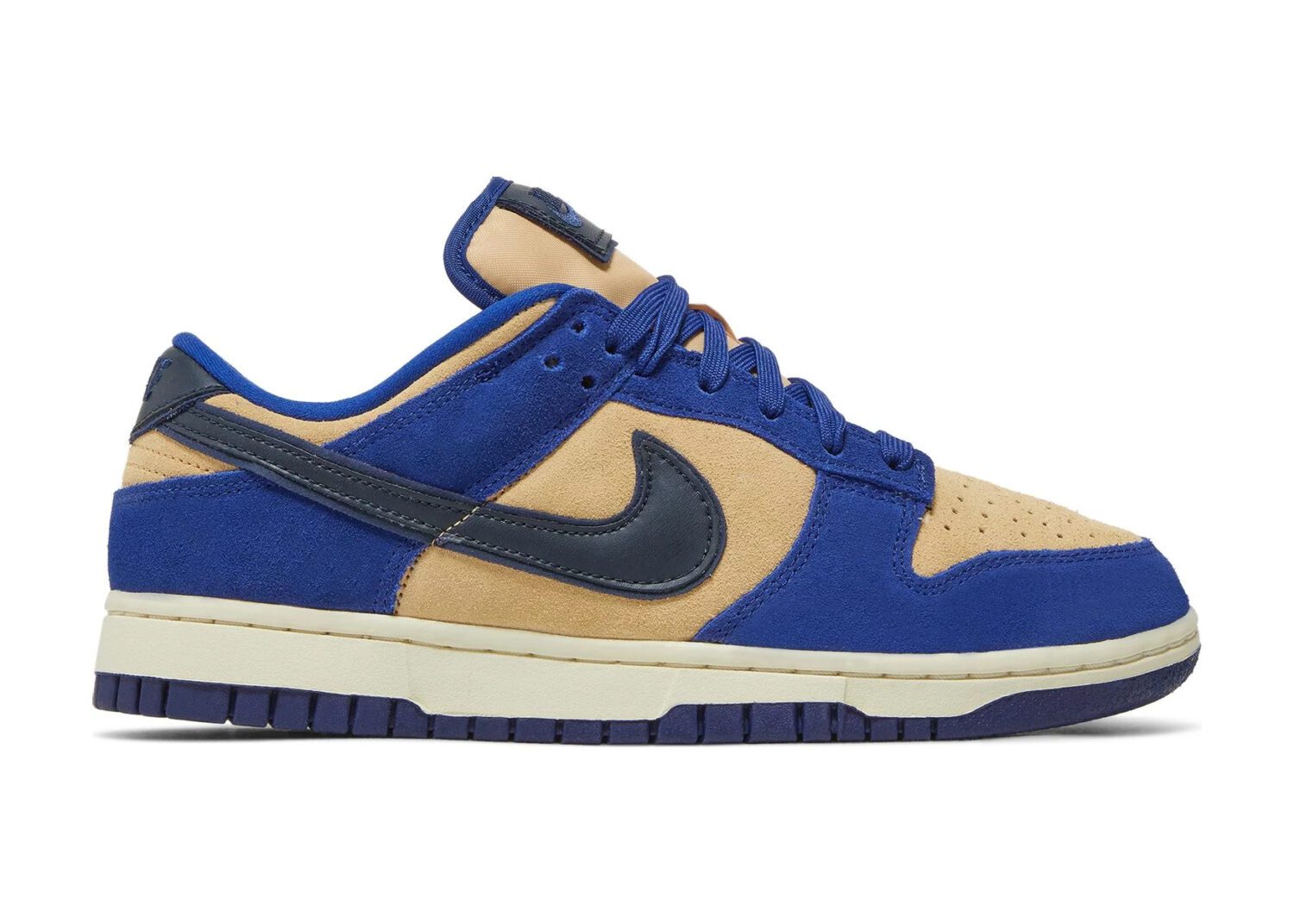 nike dunk low lx blue suede (w)